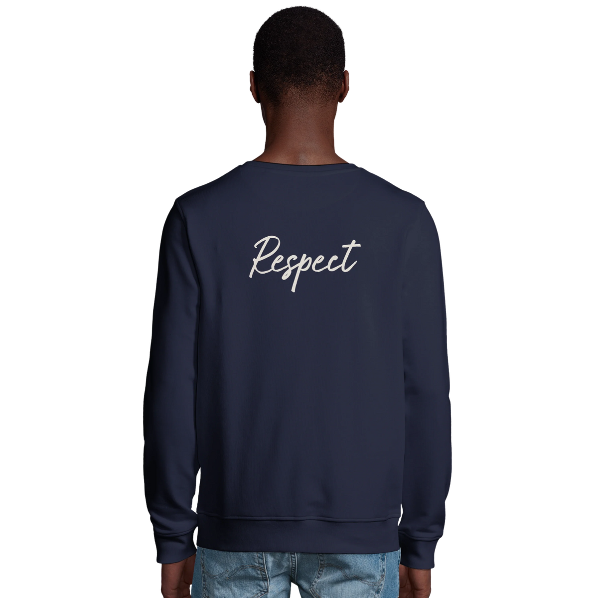Respect - "Old Star" Sweatshirt French Navy 3