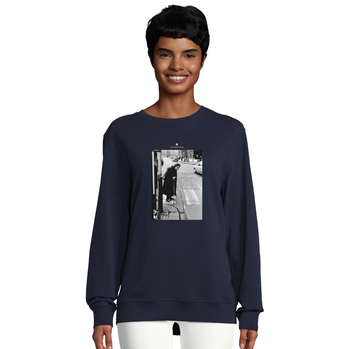 Respect - "Old Star" Sweatshirt French Navy 6