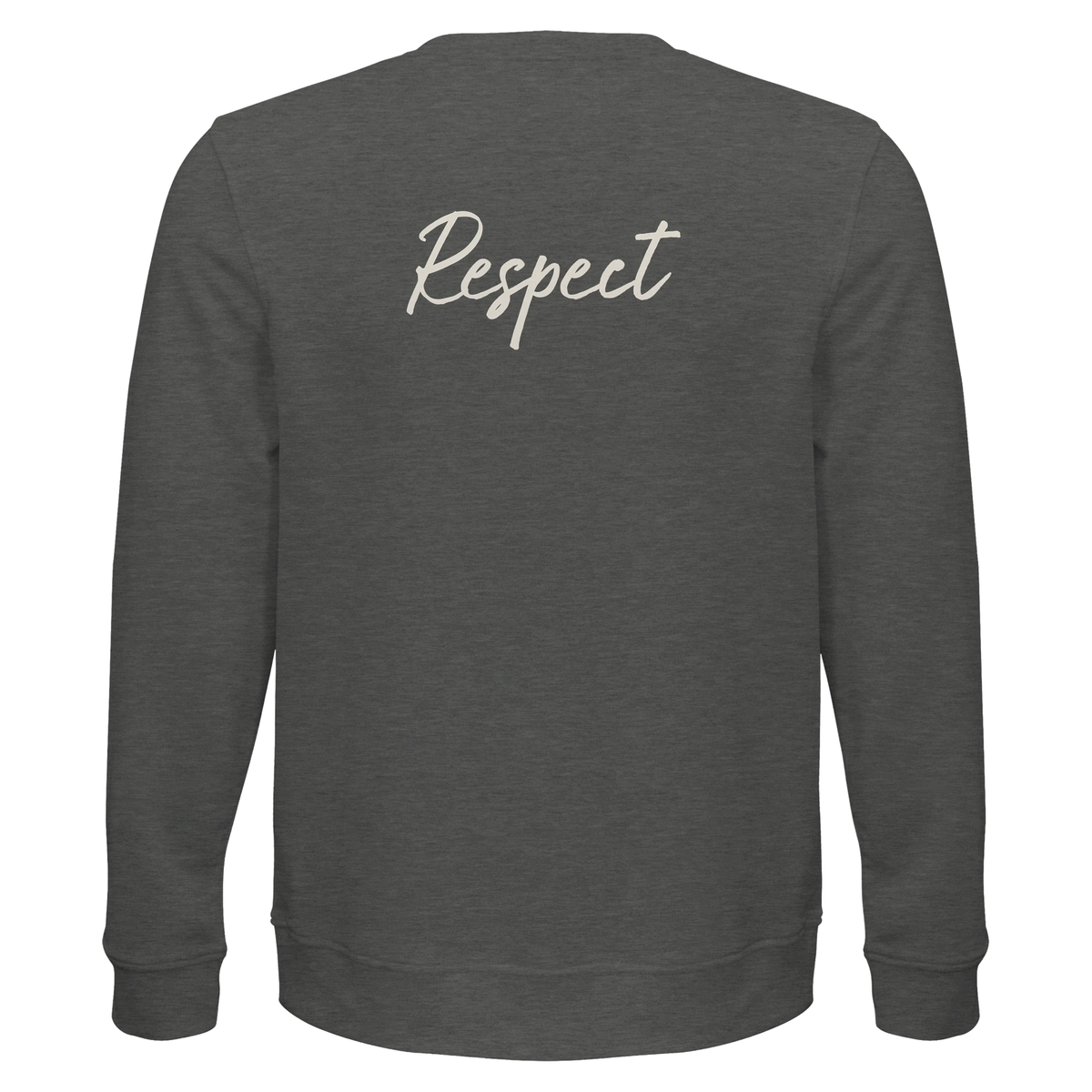 Respect - "Old Star" Sweatshirt Grey Melange 2