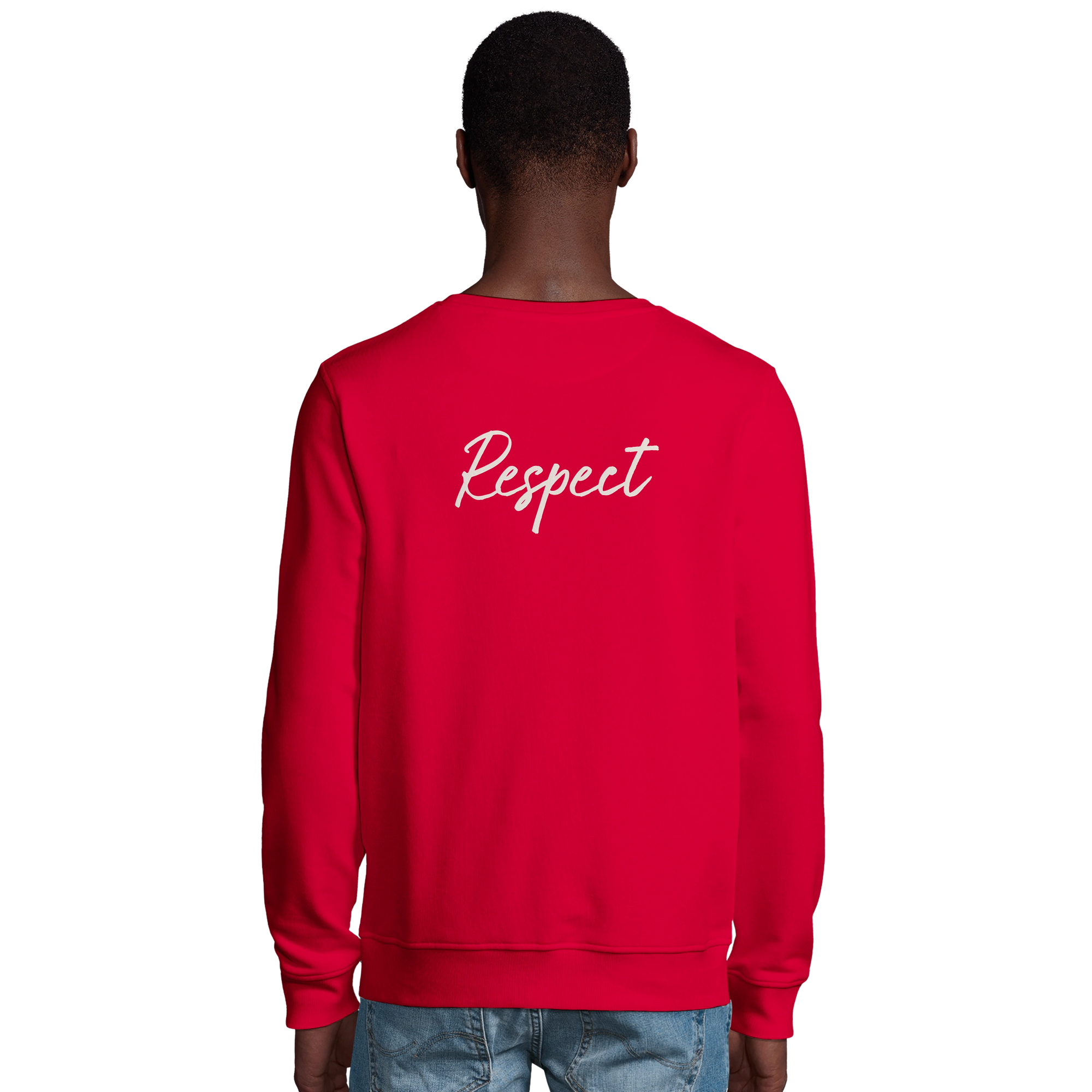 Respect - "Old Star" Sweatshirt Red 3