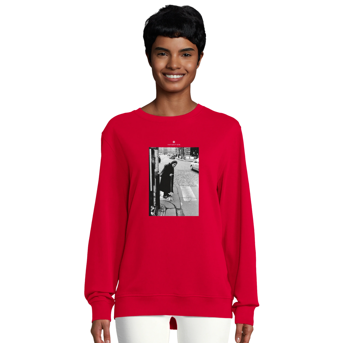 Respect - "Old Star" Sweatshirt Red 6