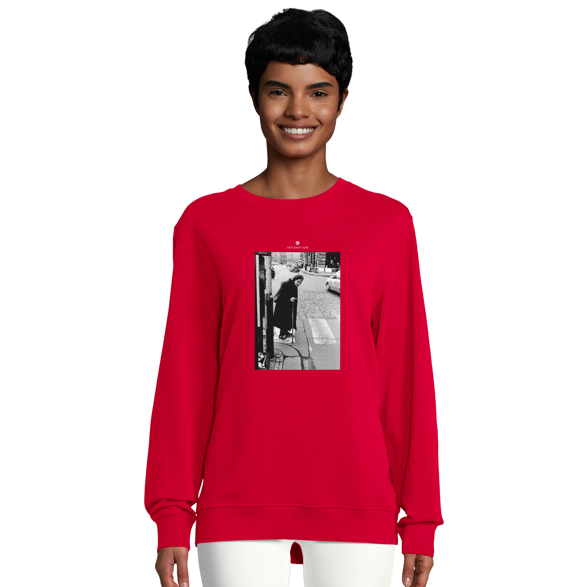 Respect - "Old Star" Sweatshirt Red 6