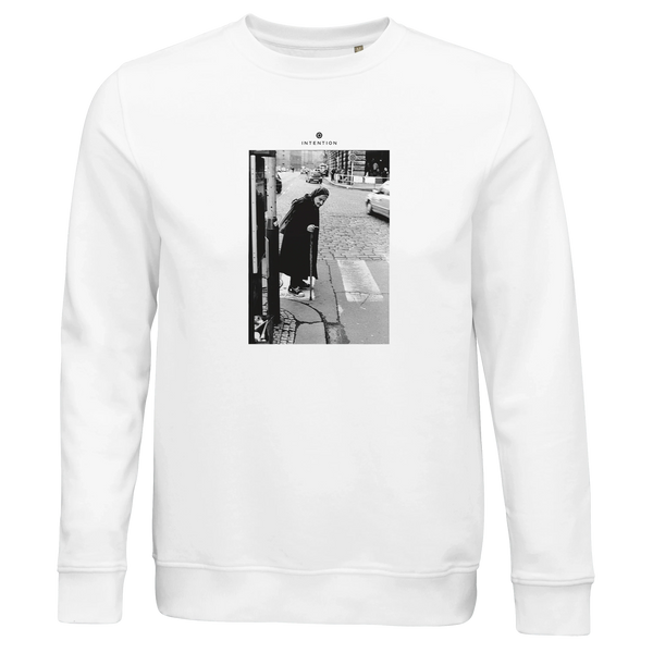 Respect - "Old Star" Sweatshirt White 1