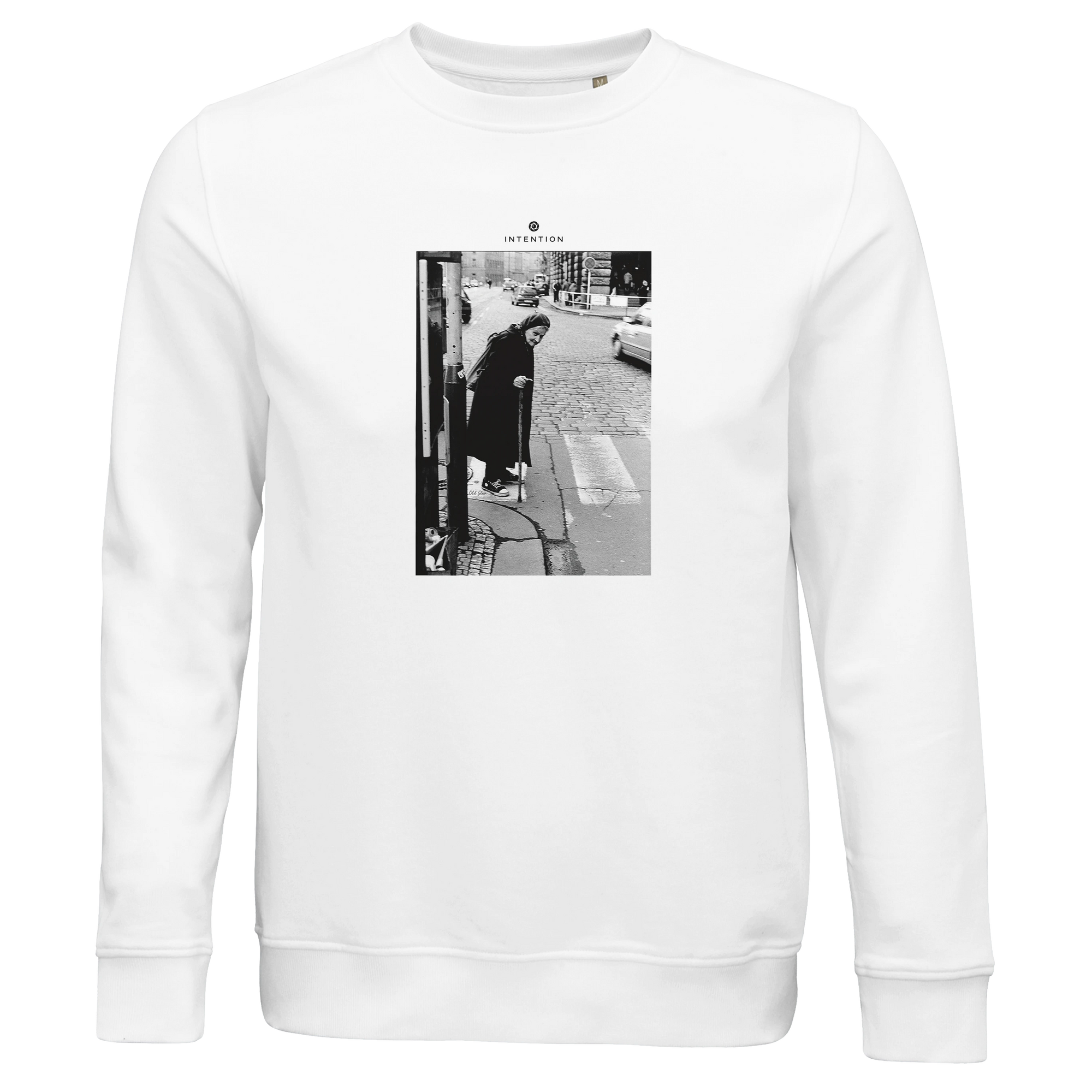 Respect - "Old Star" Sweatshirt White 1
