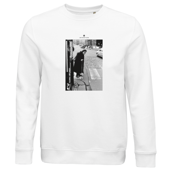 Respect - "Old Star" Sweatshirt White 1