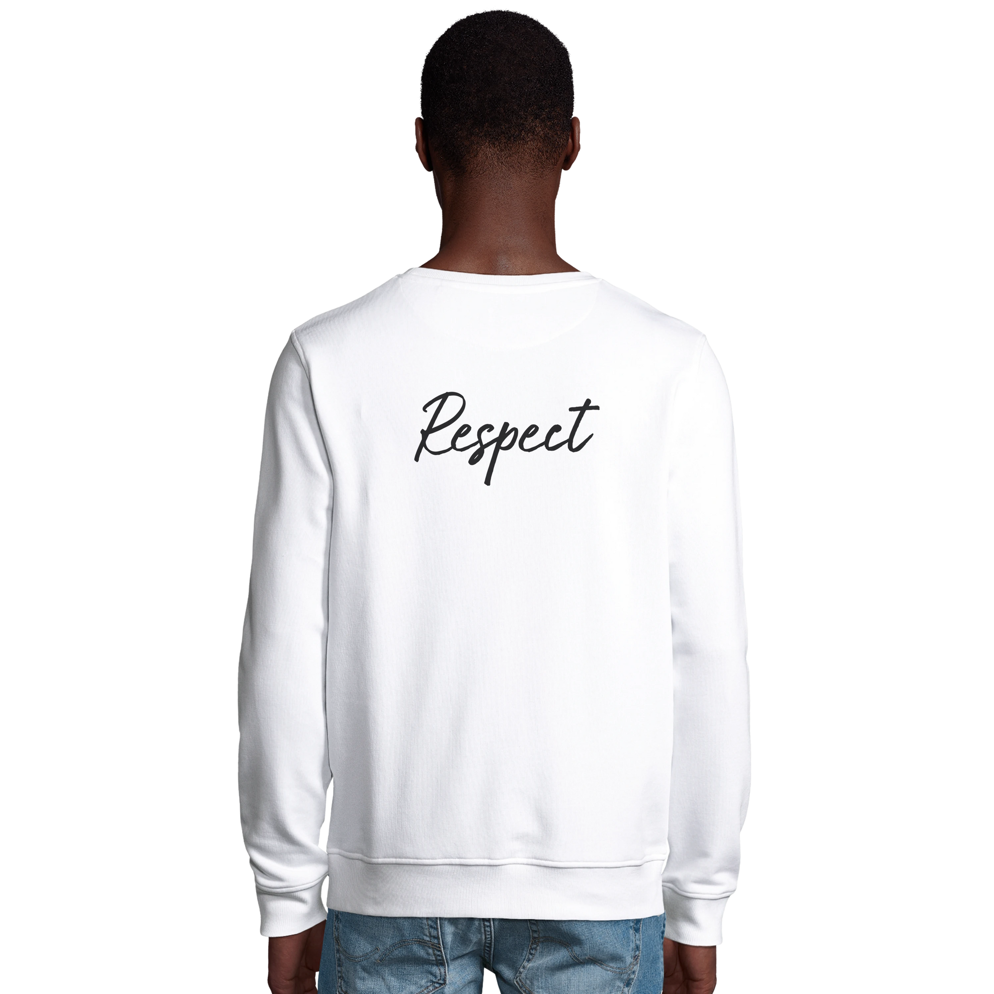 Respect - "Old Star" Sweatshirt White 3