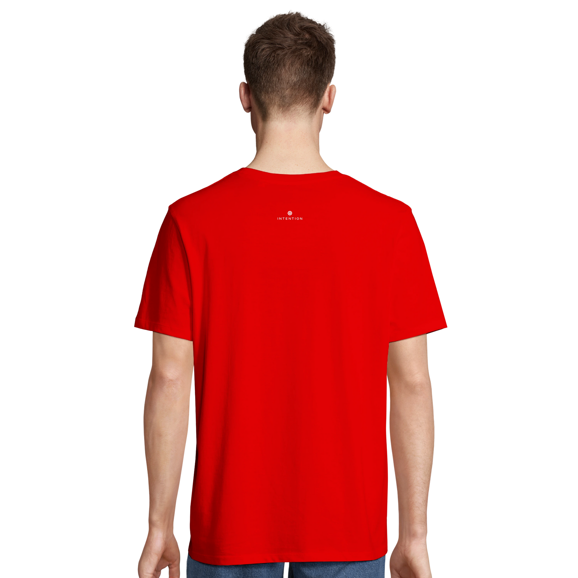 Respect - "Old Star" T-shirt Bright Red 5