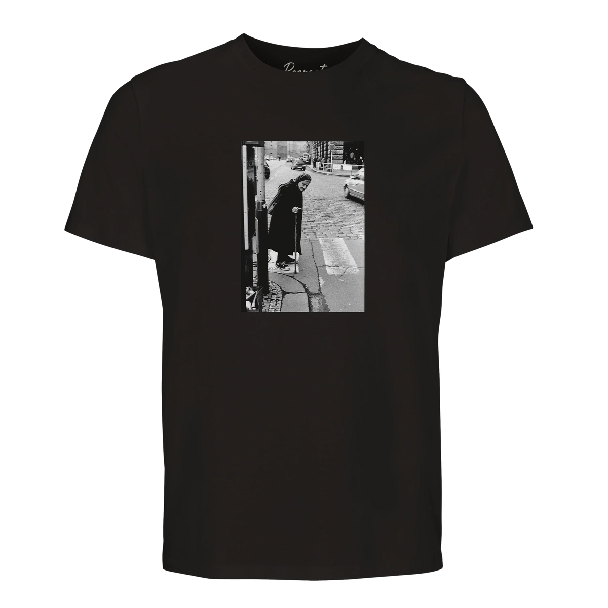 Respect - "Old Star" T-shirt Deep Black 1