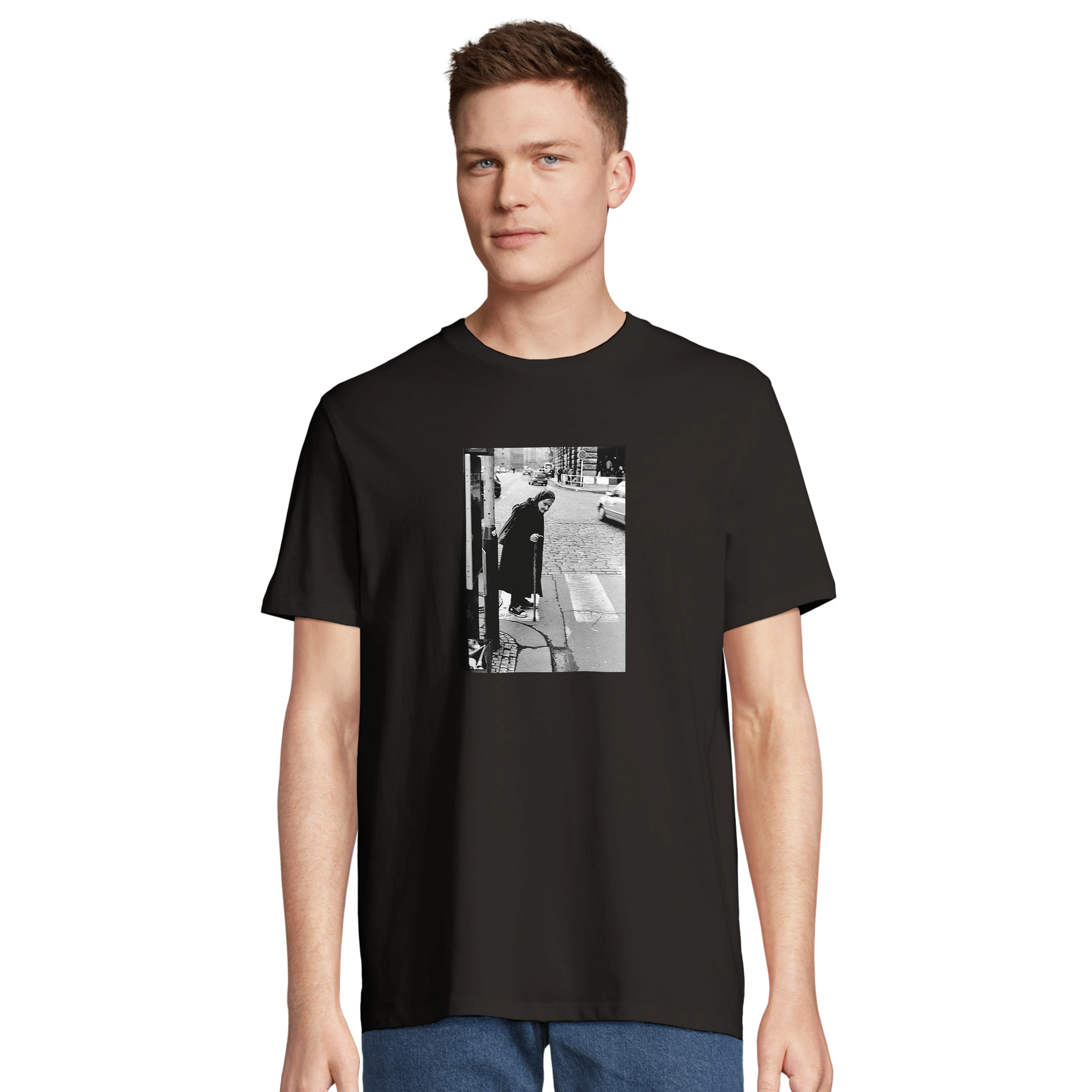 Respect - "Old Star" T-shirt Deep Black 4