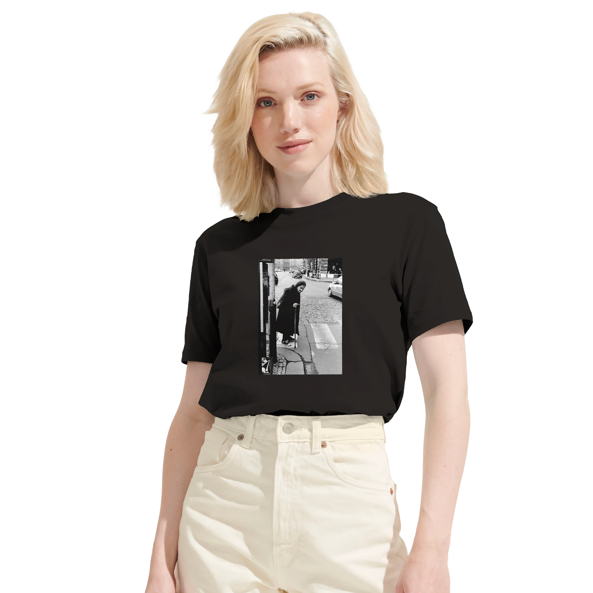 Respect - "Old Star" T-shirt Deep Black 6