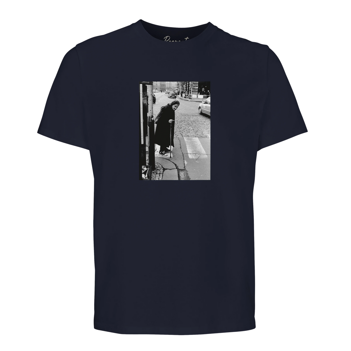 Respect - "Old Star" T-shirt French Navy 1