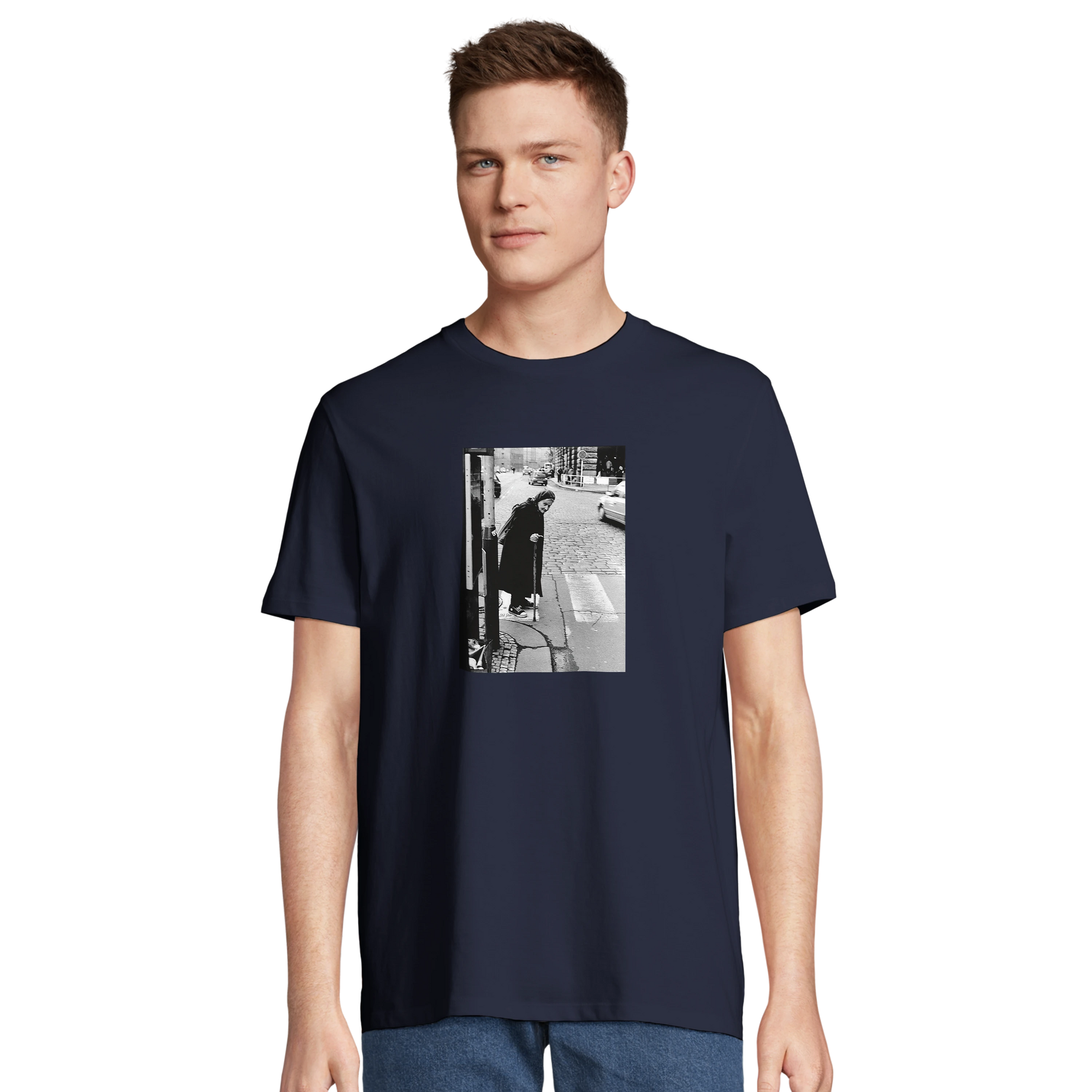 Respect - "Old Star" T-shirt French Navy 4