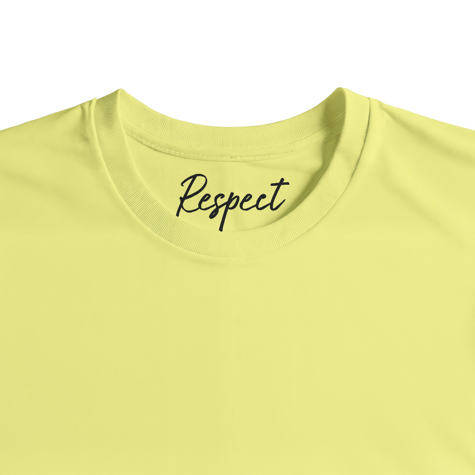 Respect - "Old Star" T-shirt Light Yellow 2