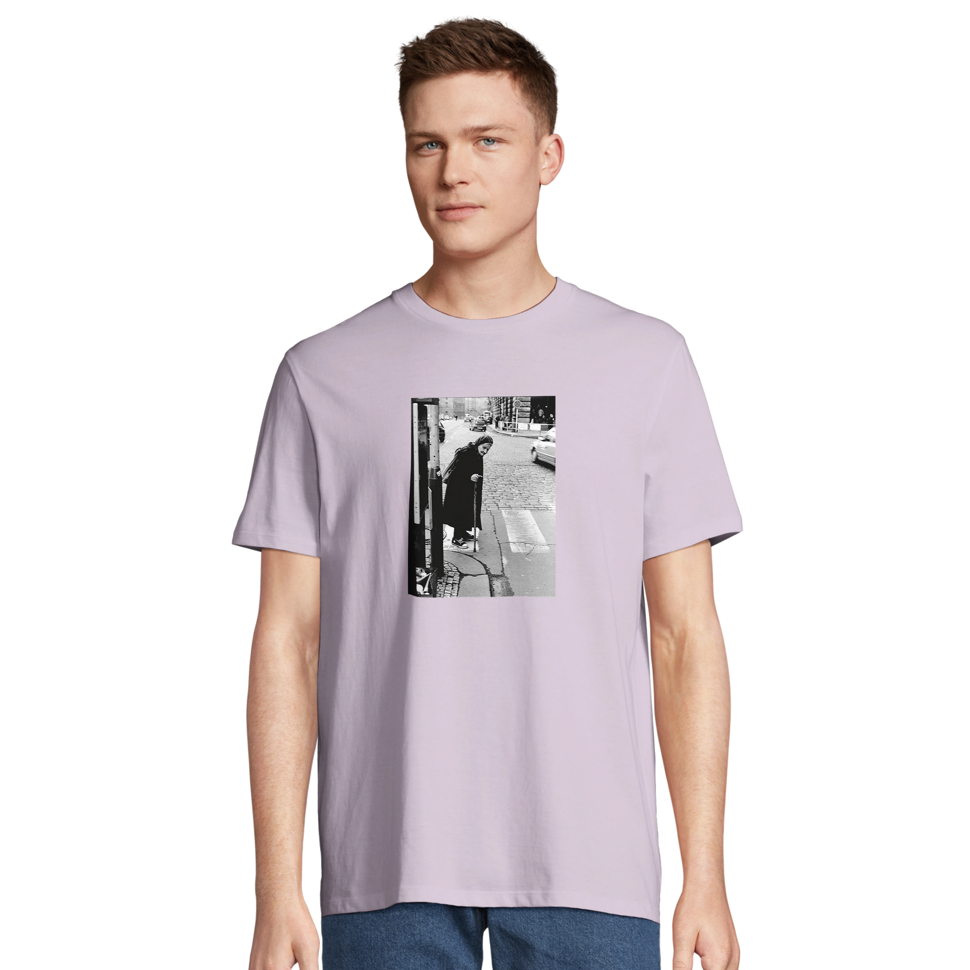 Respect - "Old Star" T-shirt lilak 4