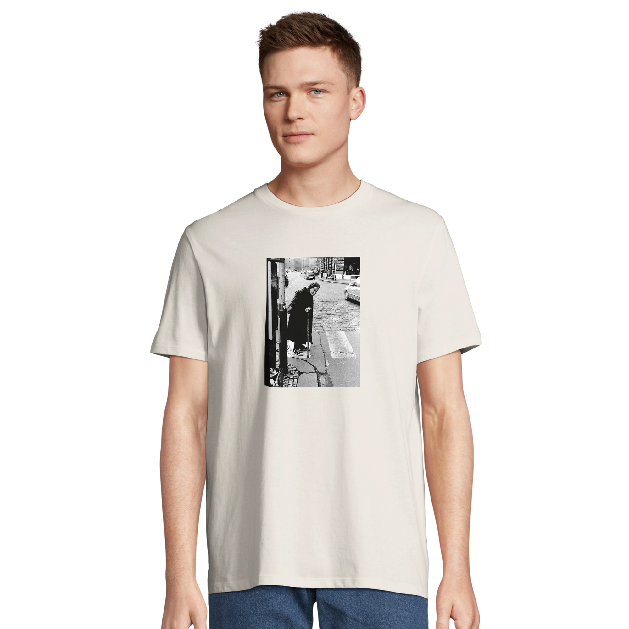 Respect - "Old Star" T-shirt Off White 4