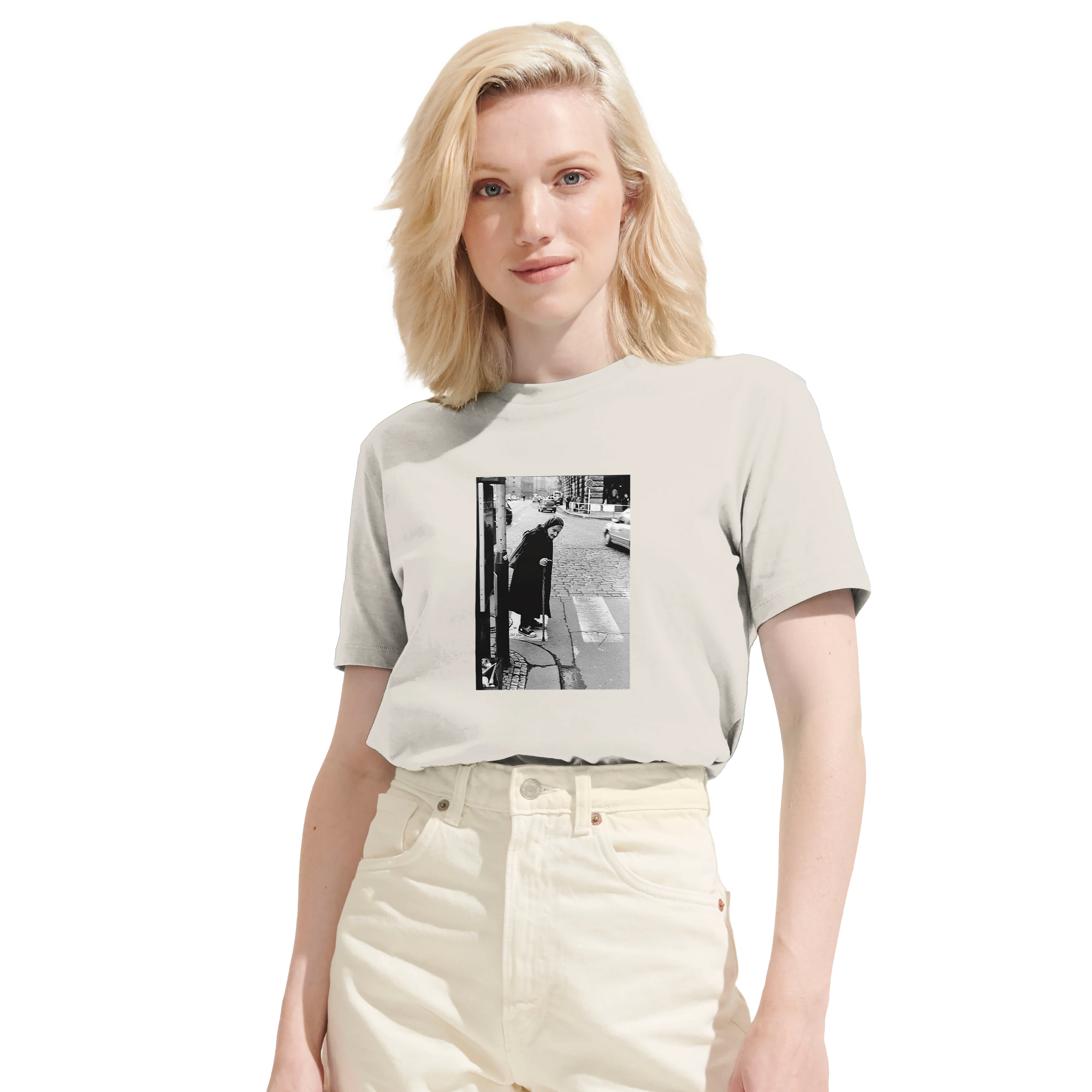 Respect - "Old Star" T-shirt Off White 6