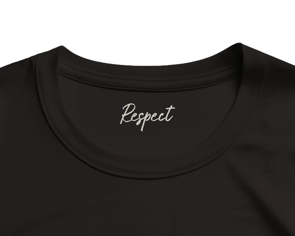 Respect - "Old Star" T-shirt Deep Black 2