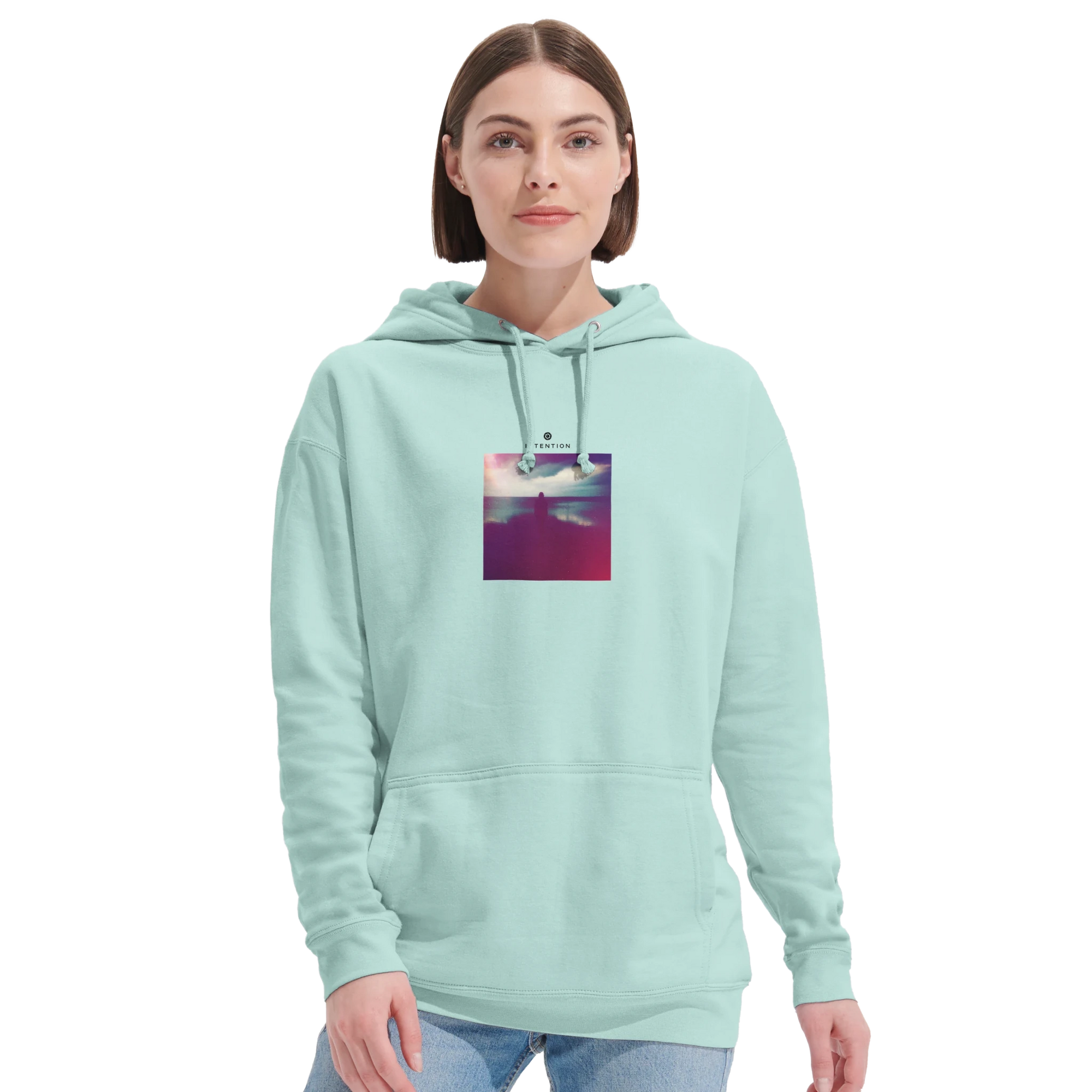 Serenity - "Indigo Sky" Hoodie arctic blue XS 48