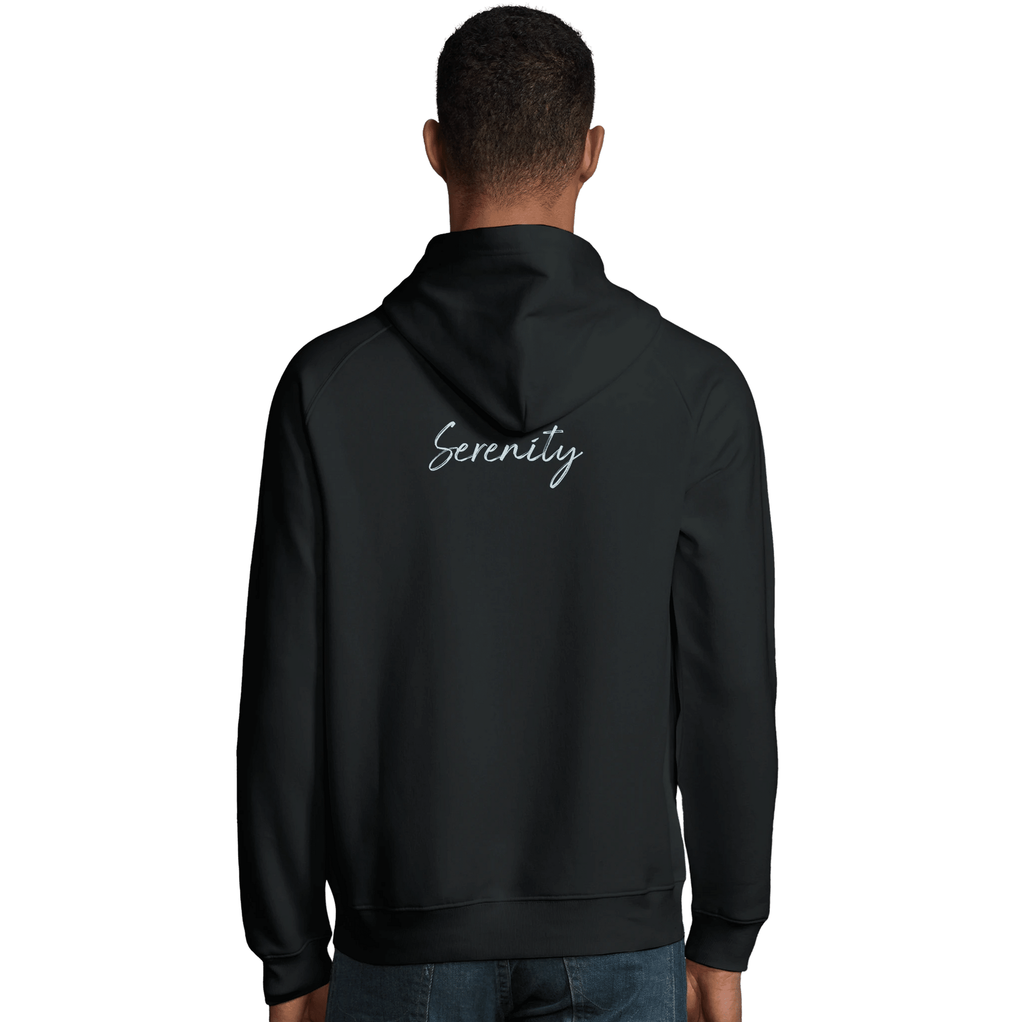Serenity - "Indigo Sky" Hoodie Black XS 4