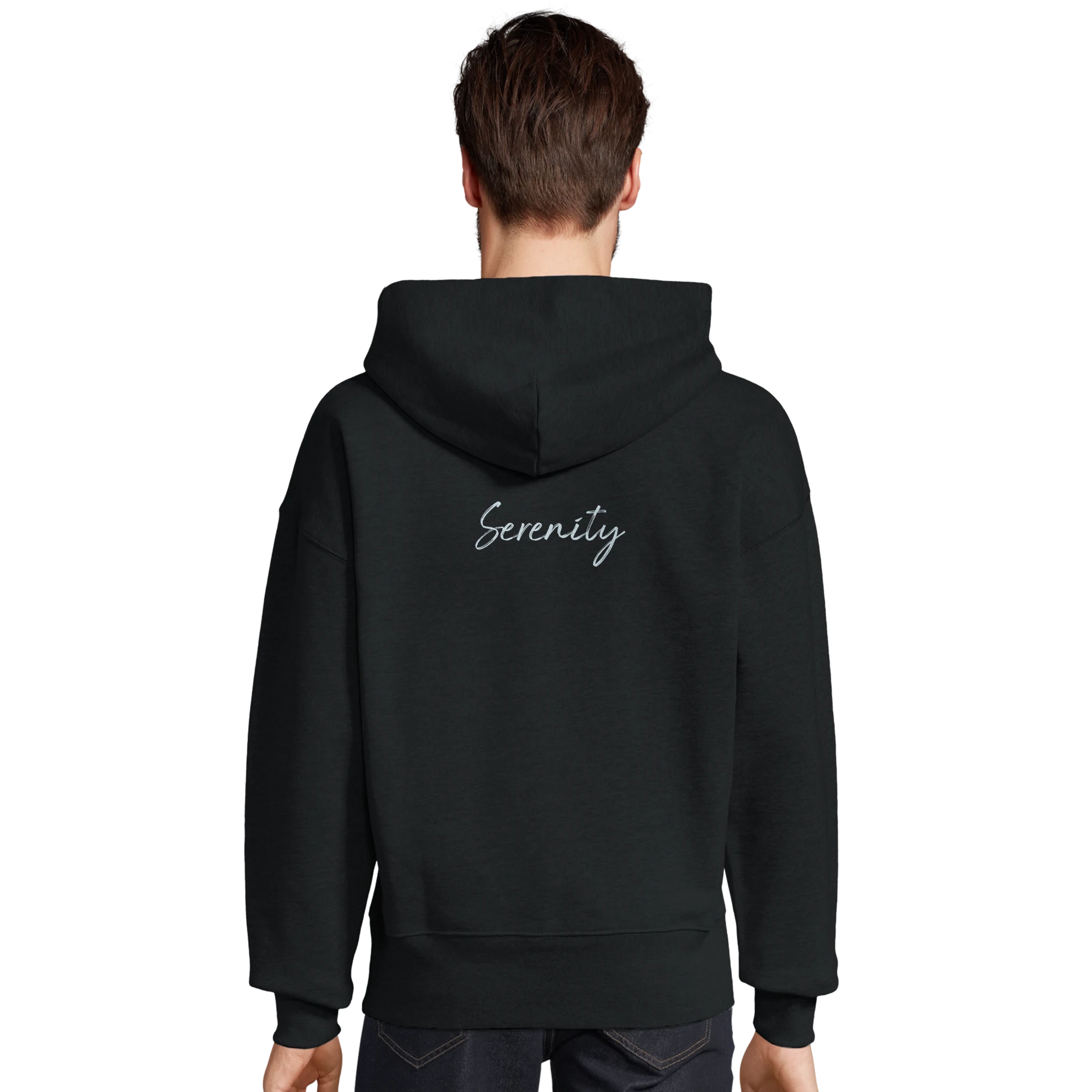 Serenity - "Indigo Sky" Hoodie Black XS 4