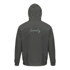 Serenity - "Indigo Sky" Hoodie charcoal melange XS 2