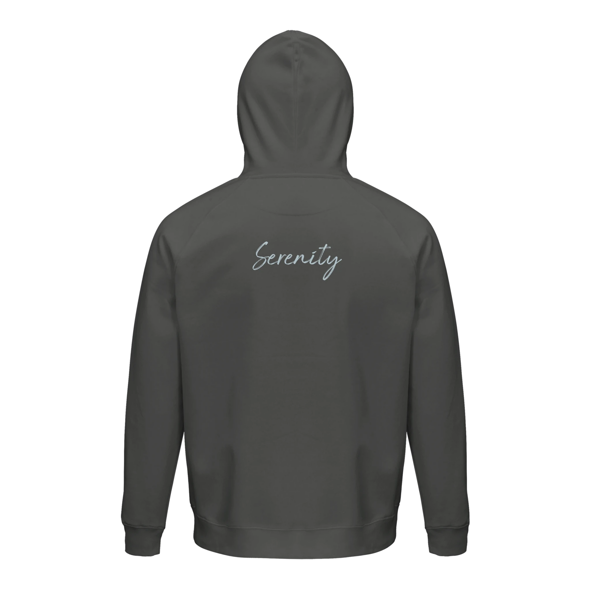 Serenity - "Indigo Sky" Hoodie charcoal melange XS 2