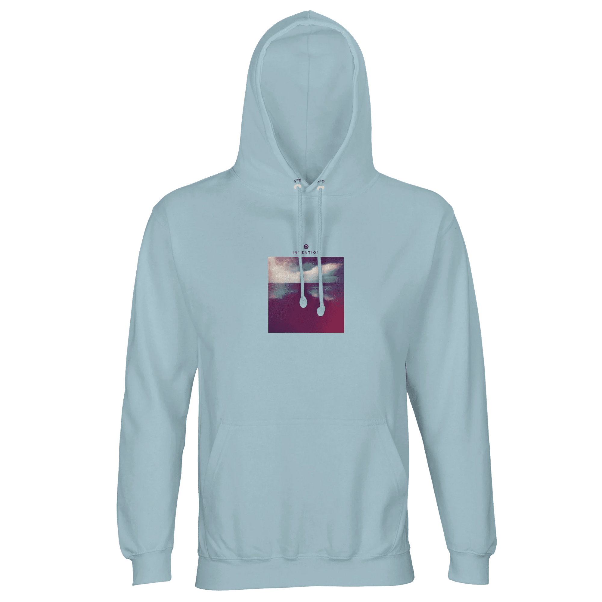 Serenity - "Indigo Sky" Hoodie creamy blue XS 4