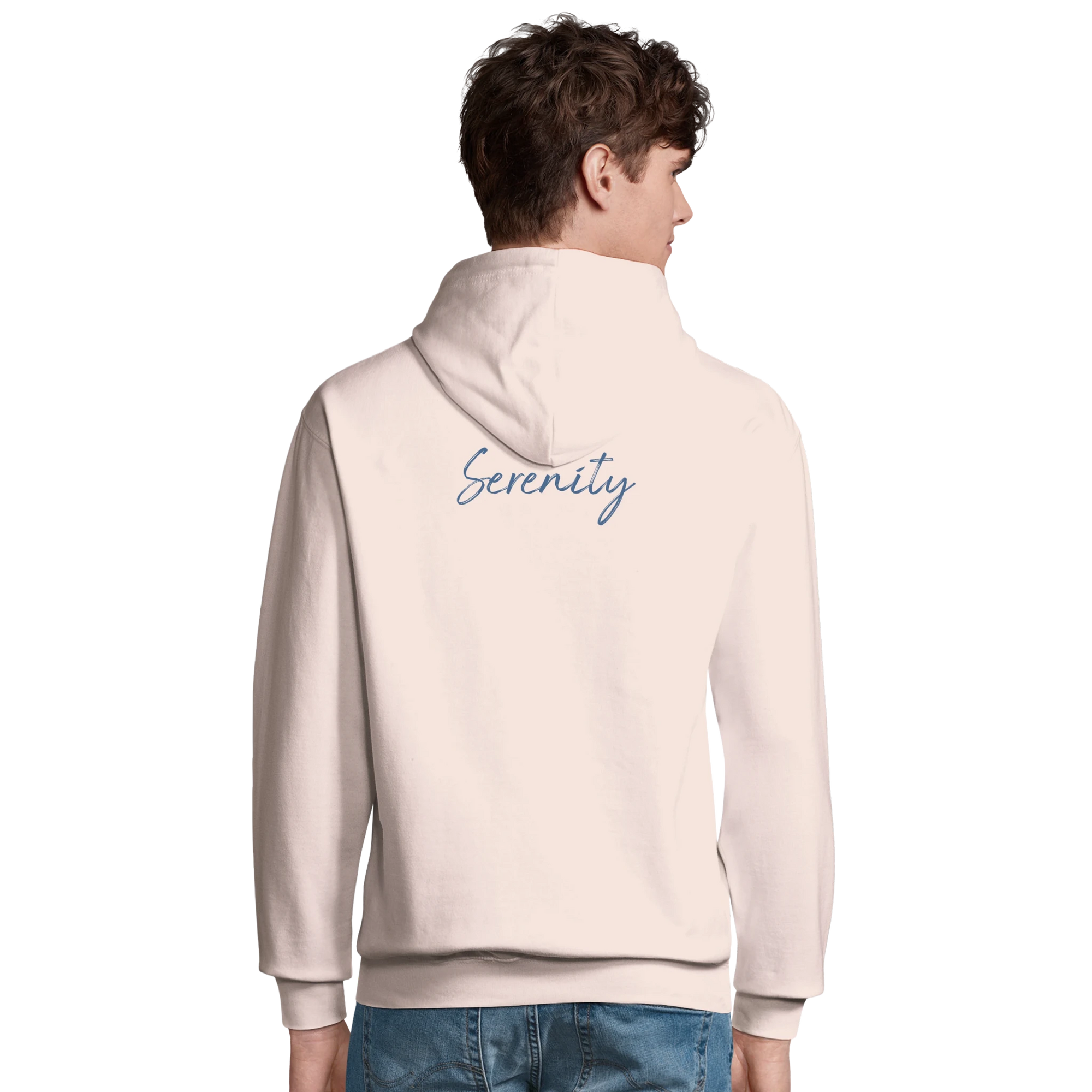 Serenity - "Indigo Sky" Hoodie creamy pink XS 17
