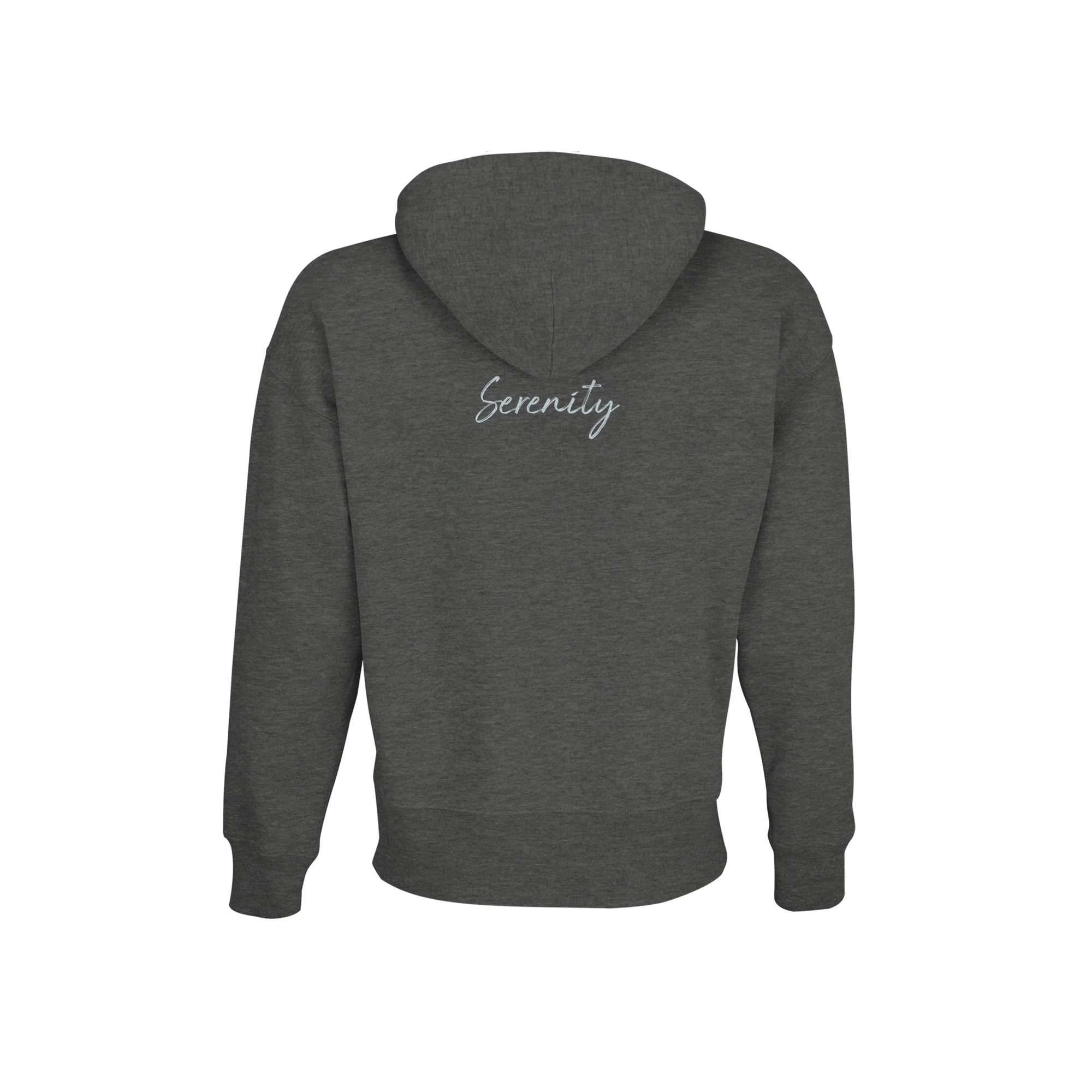 Serenity - "Indigo Sky" Hoodie Grey Melange XS 2