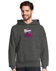 Serenity - "Indigo Sky" Hoodie Grey Melange XS 3