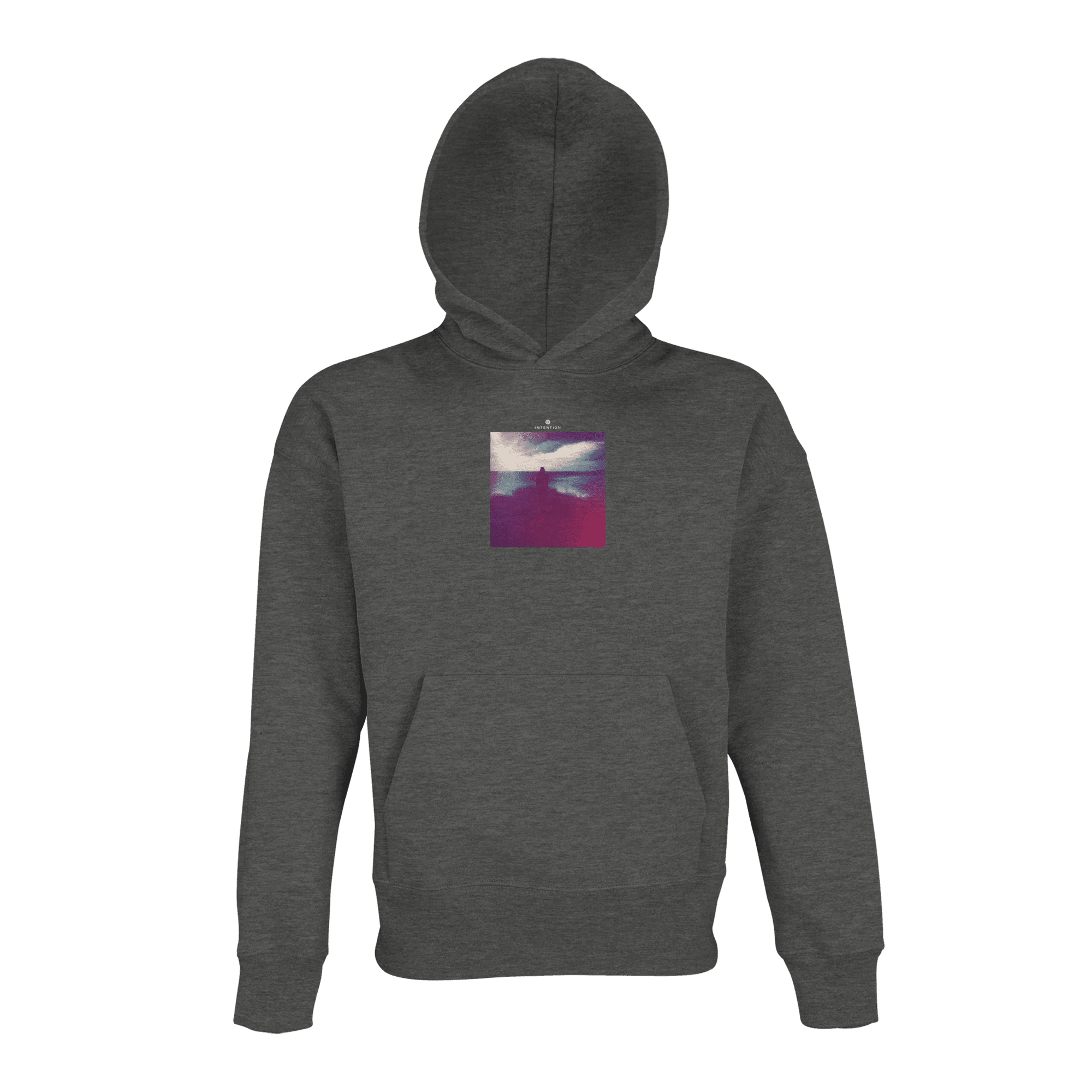Serenity - "Indigo Sky" Hoodie Grey Melange XS 1