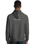 Serenity - "Indigo Sky" Hoodie Grey Melange XS 4