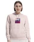 Serenity - "Indigo Sky" Hoodie Pale Pink XS 5