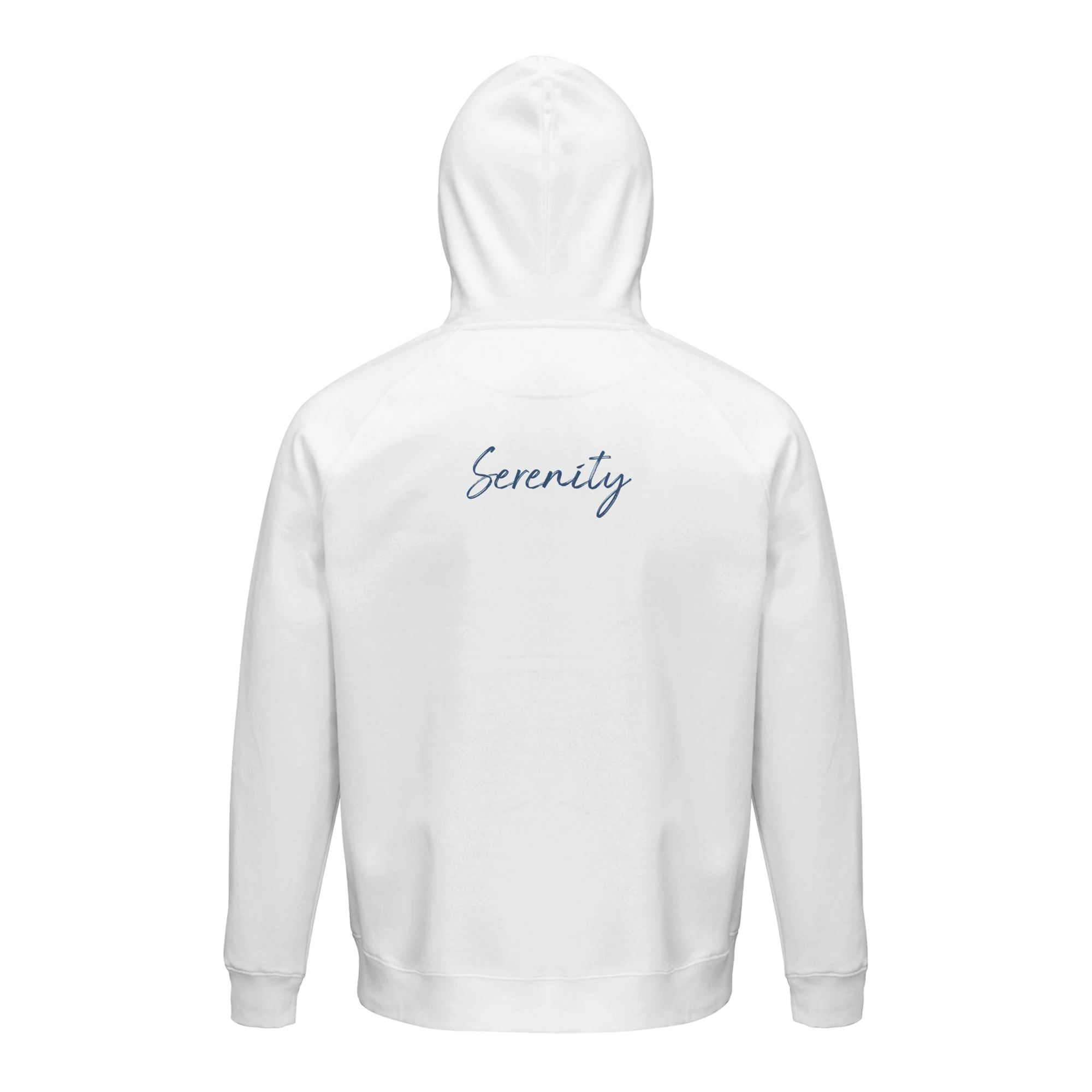 Serenity - "Indigo Sky" Hoodie White XS 2