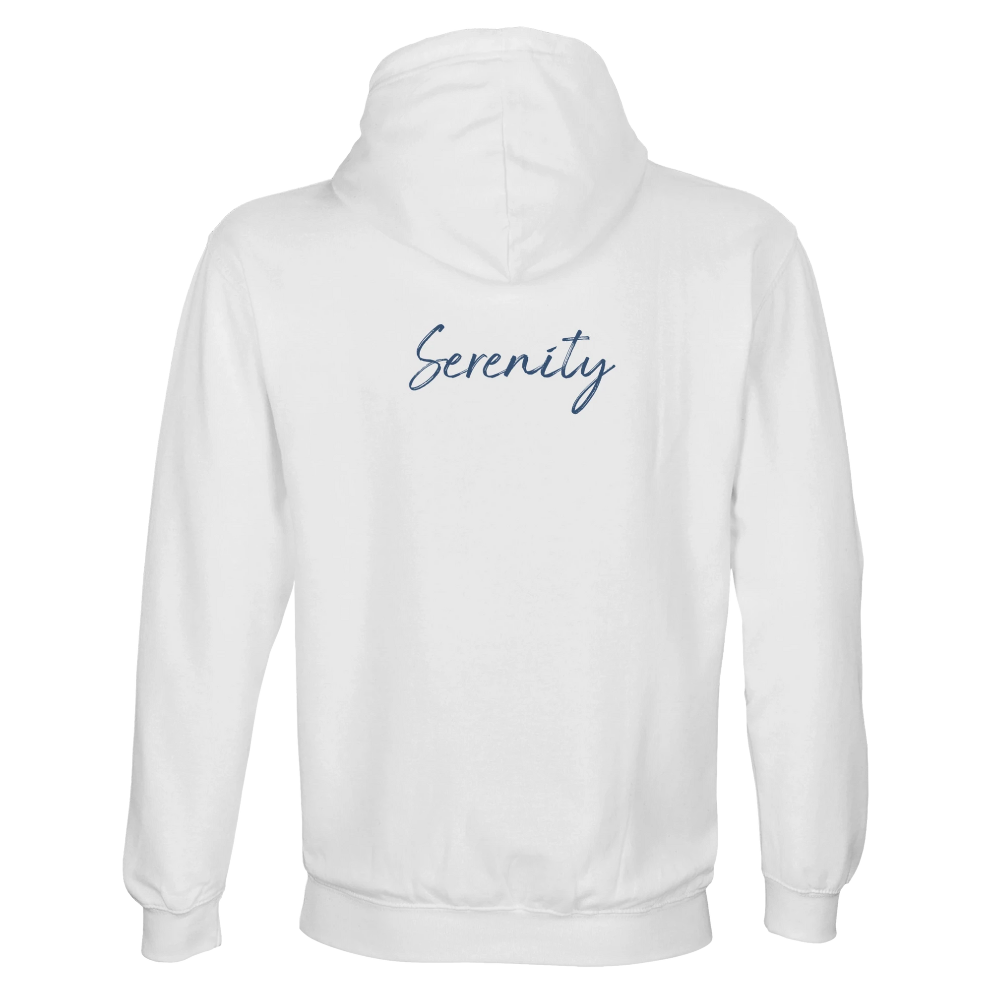 Serenity - "Indigo Sky" Hoodie White XS 25