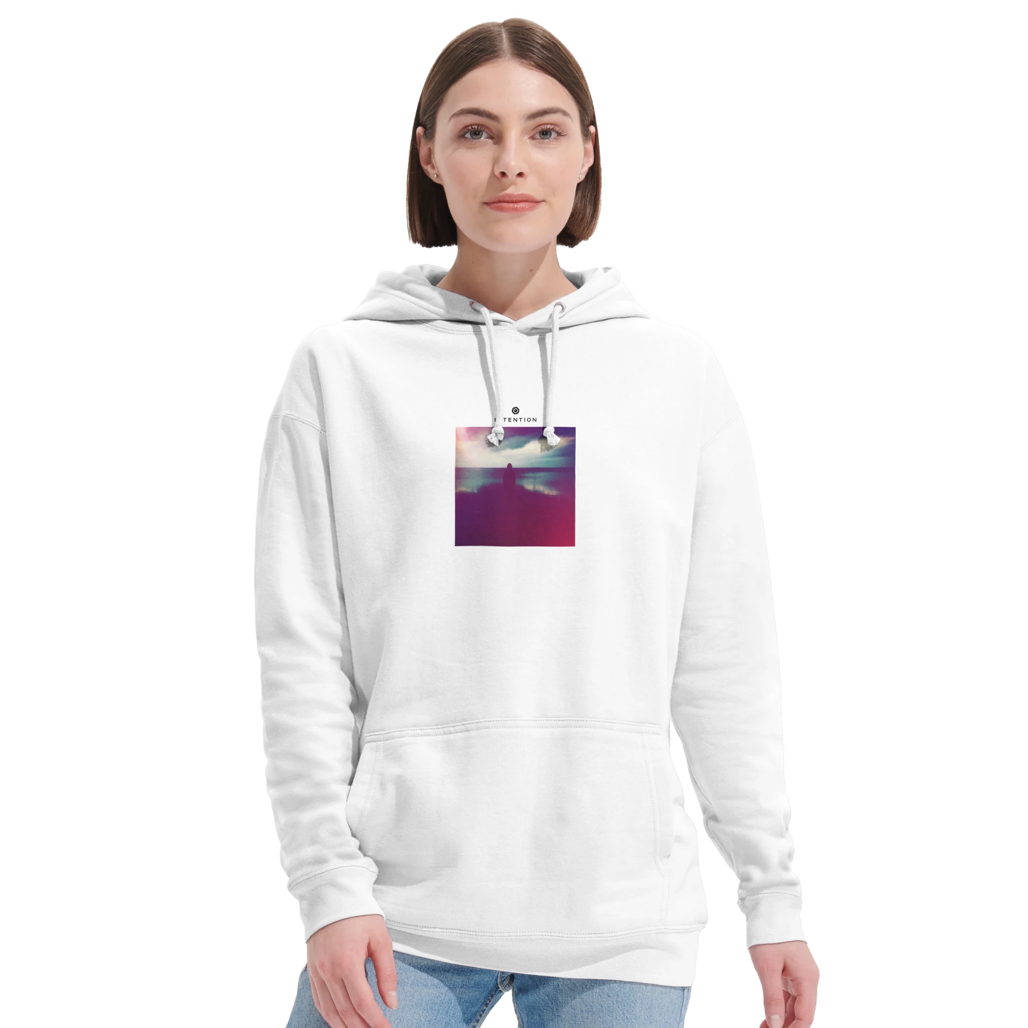 Serenity - "Indigo Sky" Hoodie White XS 28