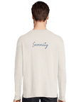 Serenity - "Indigo Sky" Long sleeve Off White XS 4