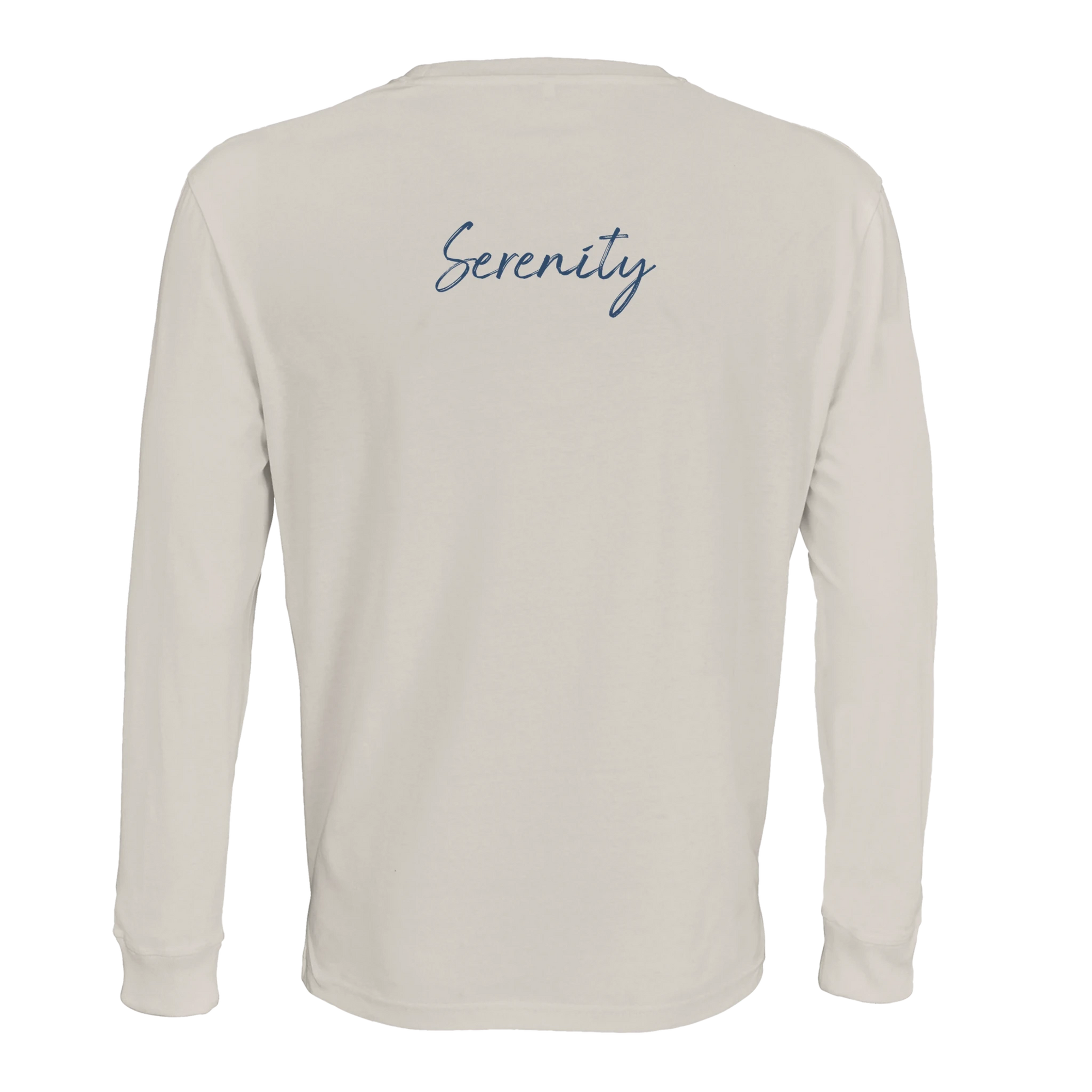 Serenity - "Indigo Sky" Long sleeve Off White XS 2