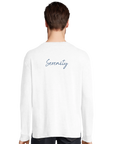 Serenity - "Indigo Sky" Long sleeve White XS 4