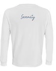Serenity - "Indigo Sky" Long sleeve White XS 2