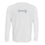 Serenity - "Indigo Sky" Long sleeve White XS 2