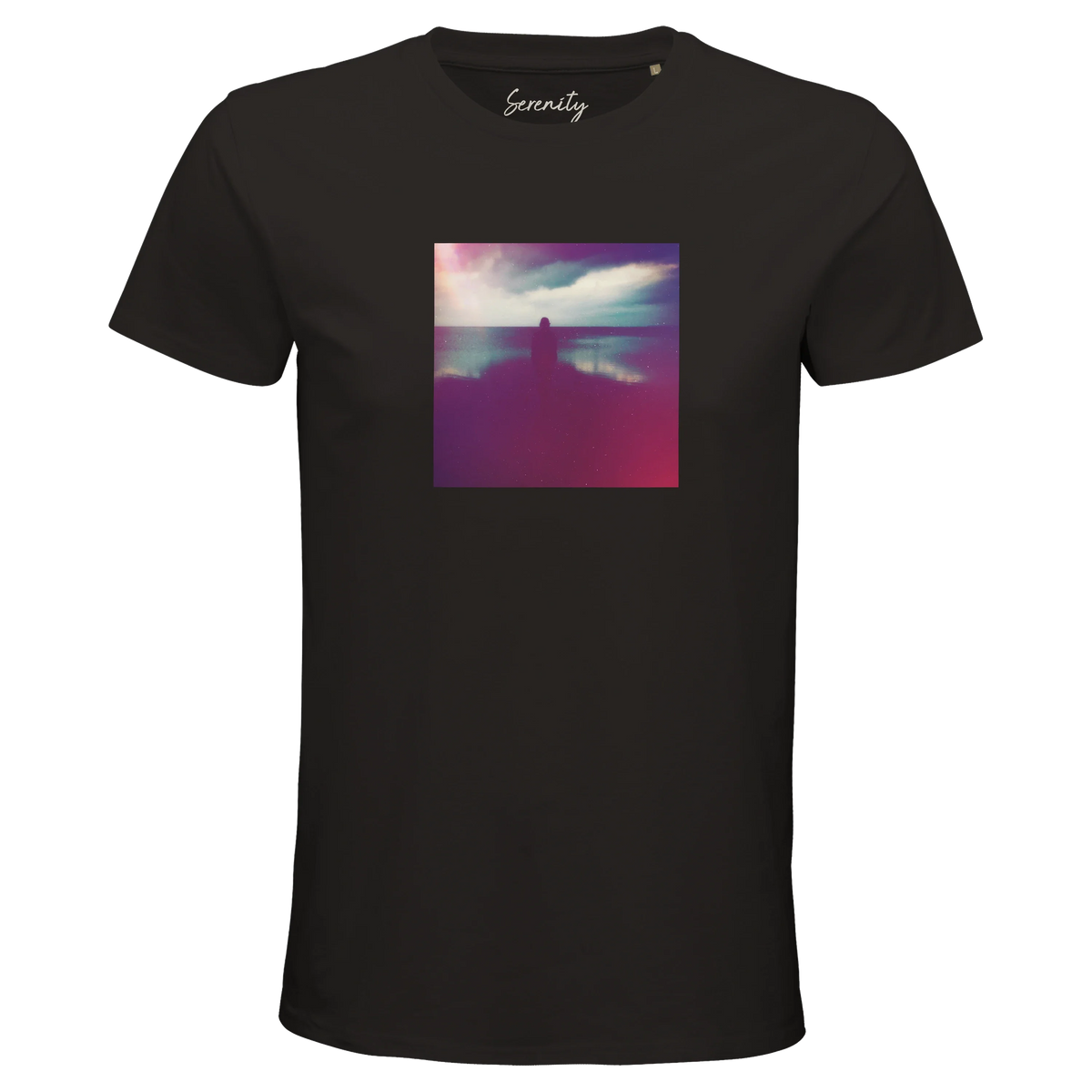 Serenity - "Indigo Sky" T-shirt Deep Black 1