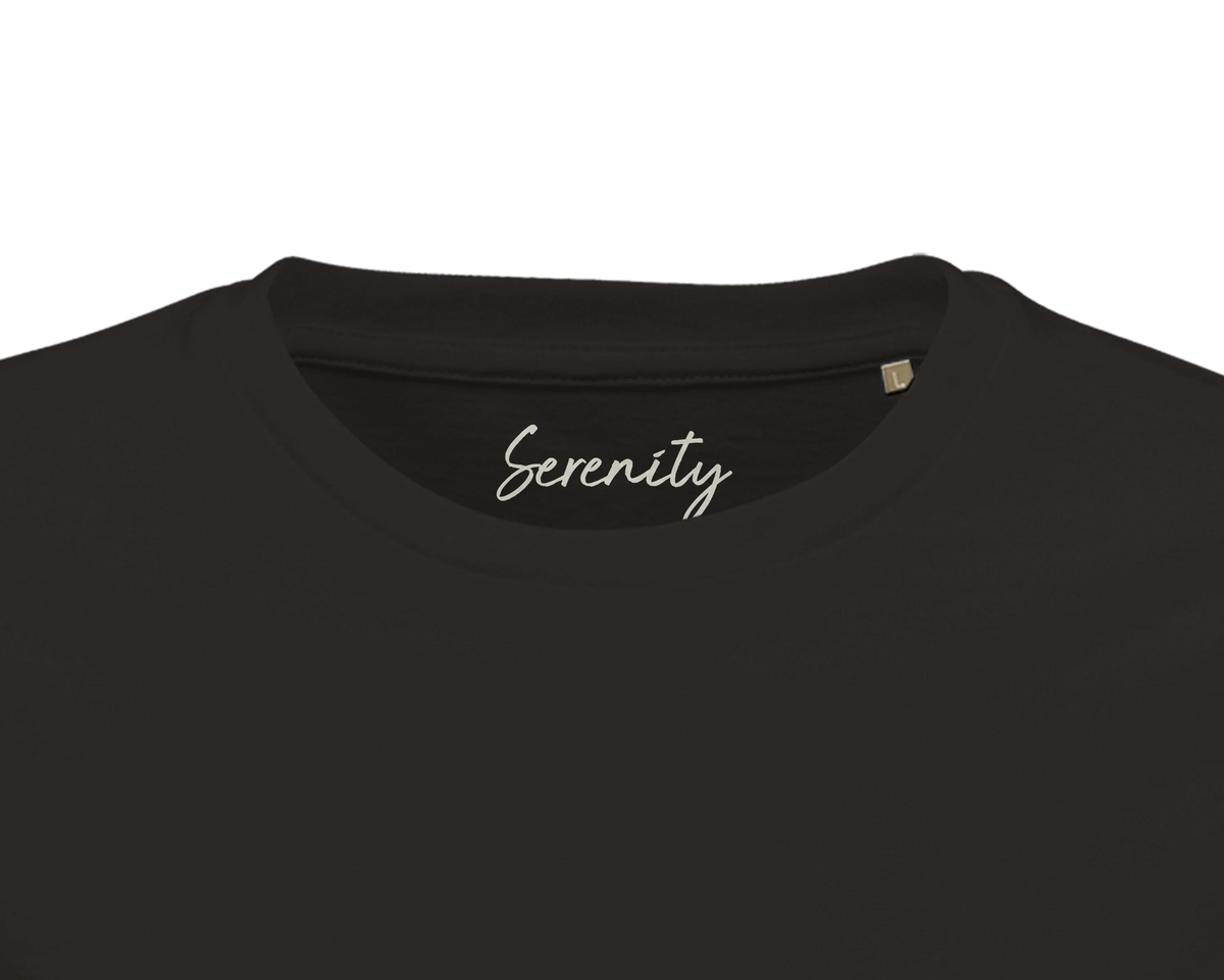 Serenity - "Indigo Sky" T-shirt Deep Black 2