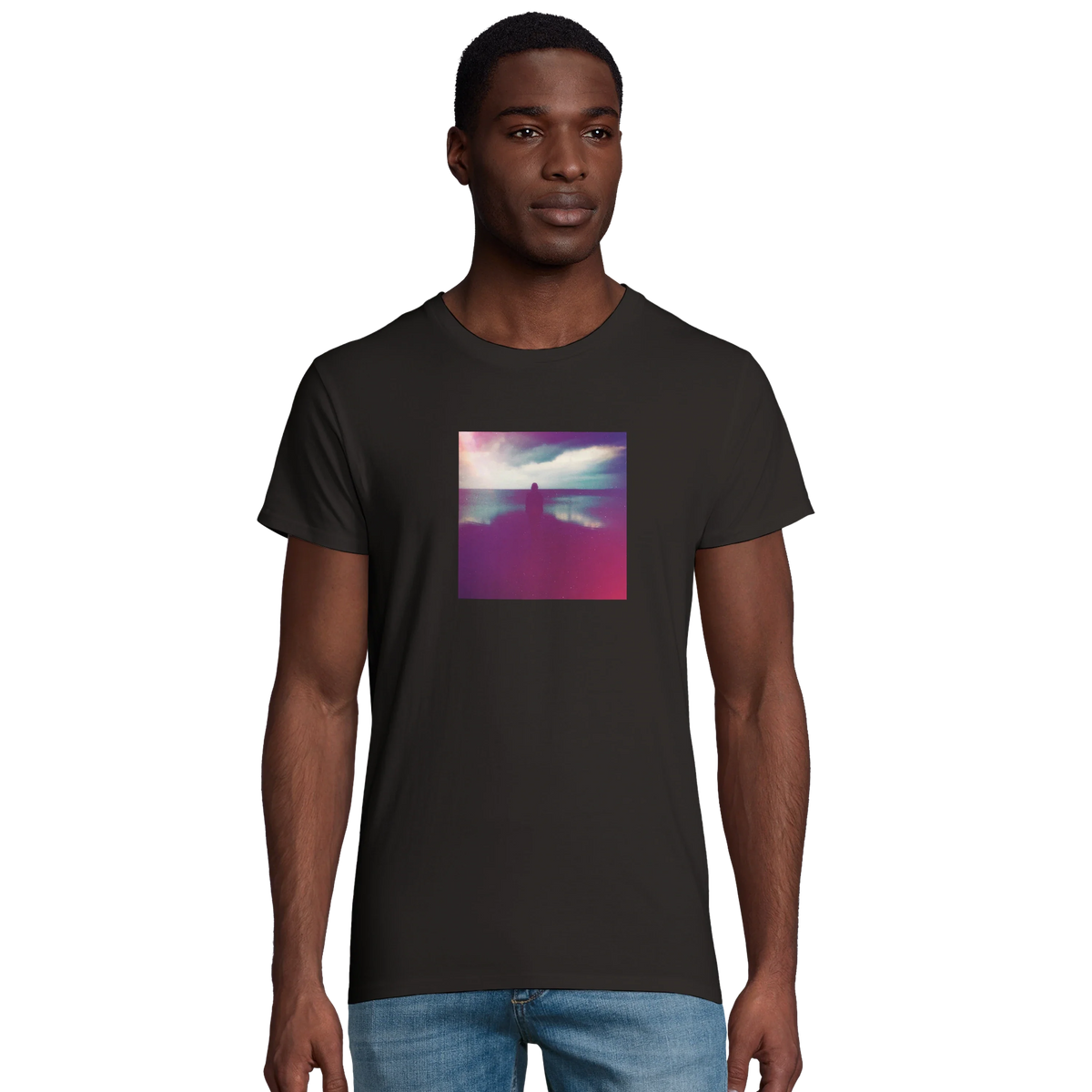 Serenity - "Indigo Sky" T-shirt Deep Black 4