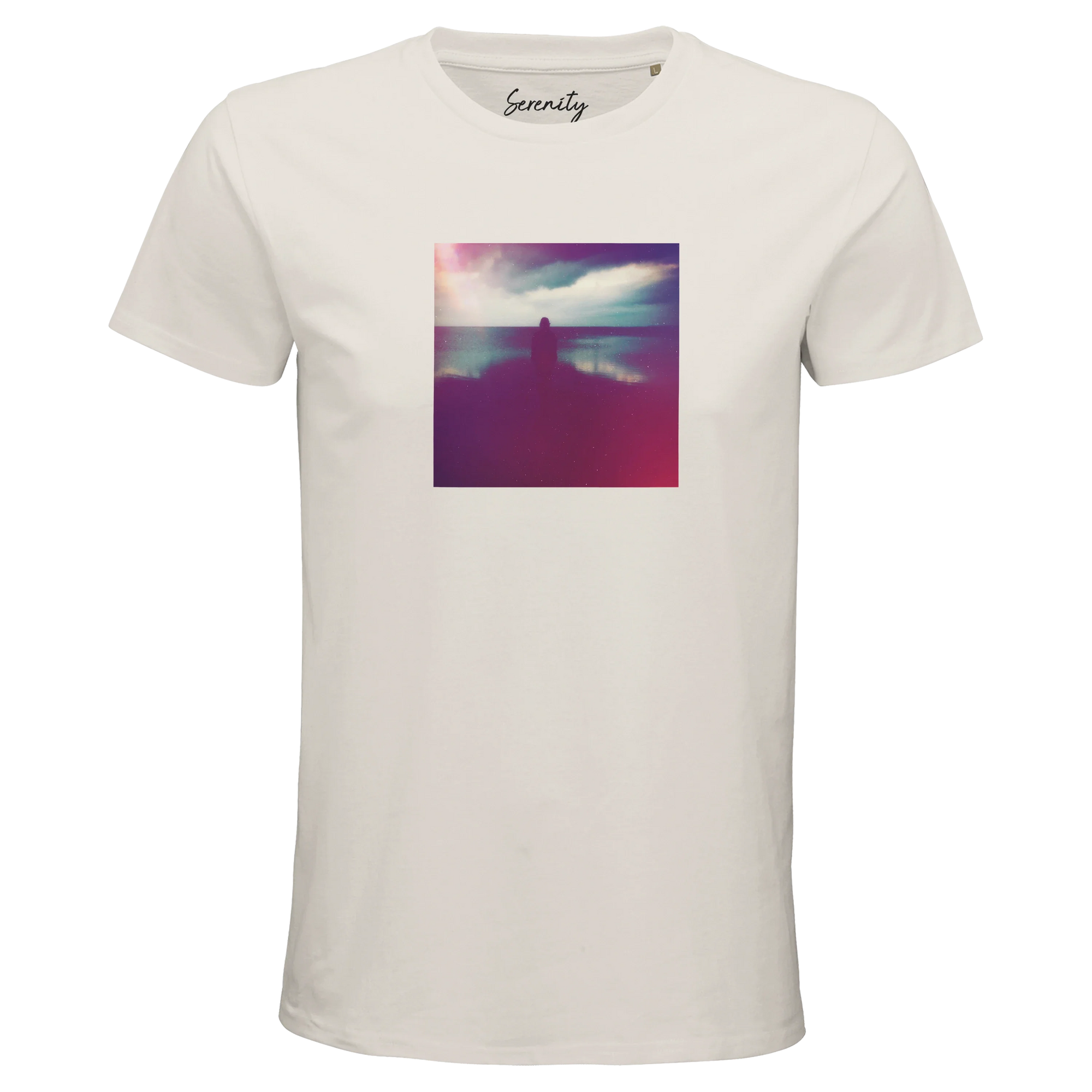 Serenity - "Indigo Sky" T-shirt Off White 1