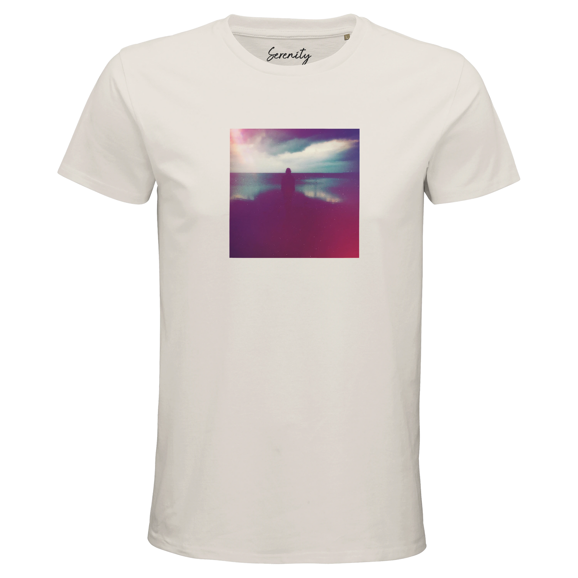 Serenity - "Indigo Sky" T-shirt Off White 1