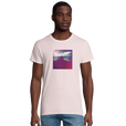 Serenity - "Indigo Sky" T-shirt Pale Pink 4