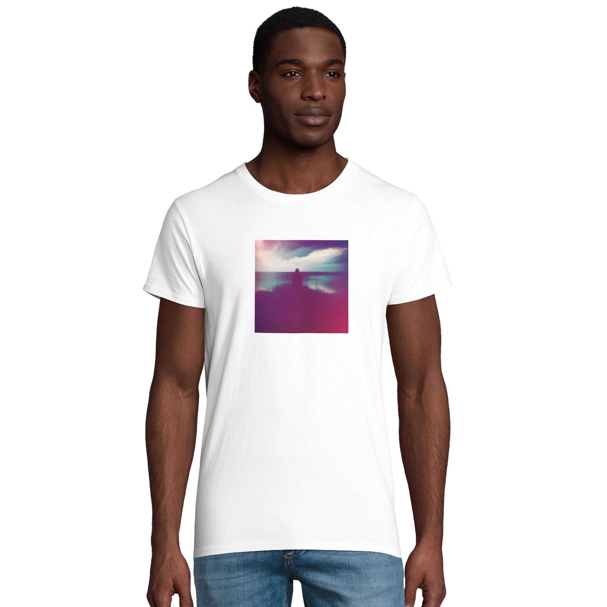 Serenity - "Indigo Sky" T-shirt White 4