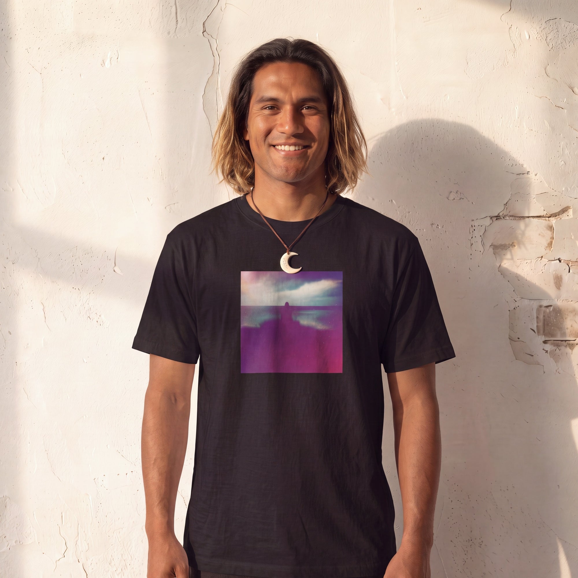 Serenity - "Indigo Sky" T-shirt Deep Black 1