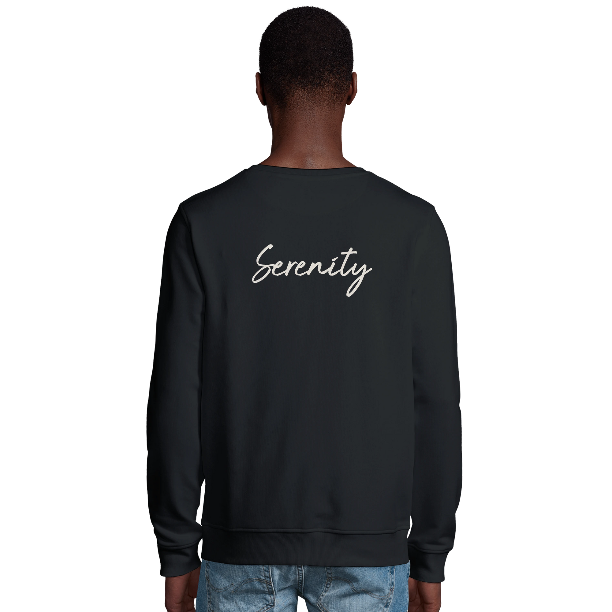 Serenity - "Indigo Sky" Sweatshirt Black 4